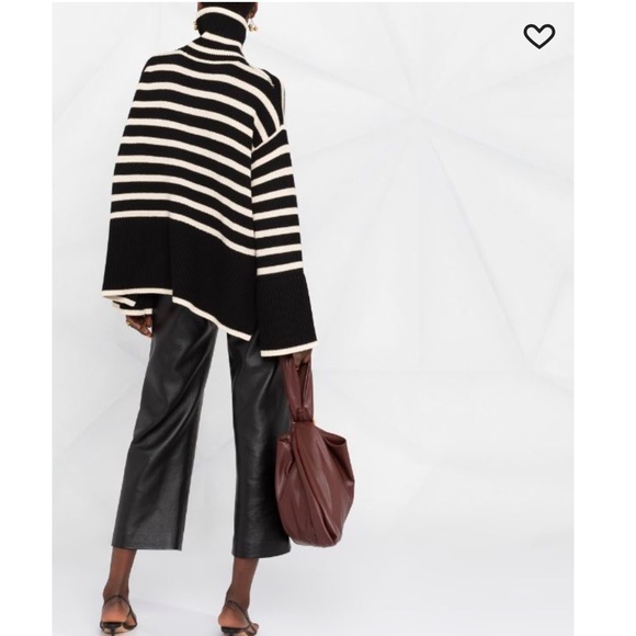 Toteme Signature Stripe Turtleneck Sweater - Picture 10 of 11